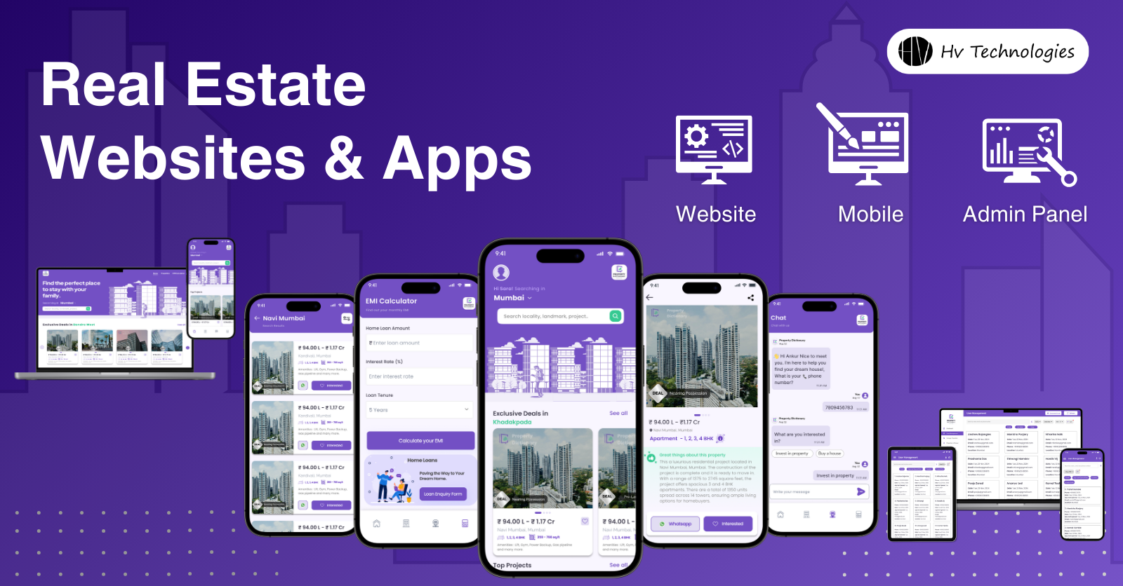 Real Estate Website, App & CRM